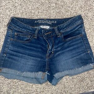 American Eagle Outfitters Women's Blue Denim Shorts